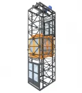 Шахтный подъемник 2000 кг, 12 м Фото в Омске
