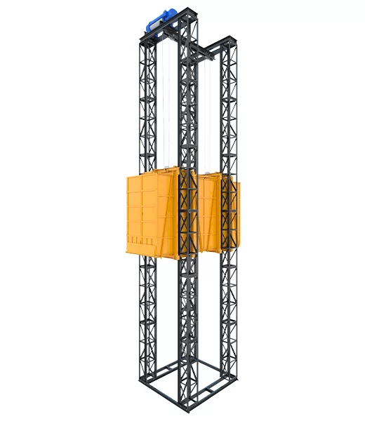 Четырехмачтовый подъемник - 1000 кг, 21 м Фото в Омске