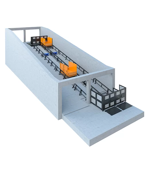 Наклонный грузовой подъемник 1000 кг Фото в Омске