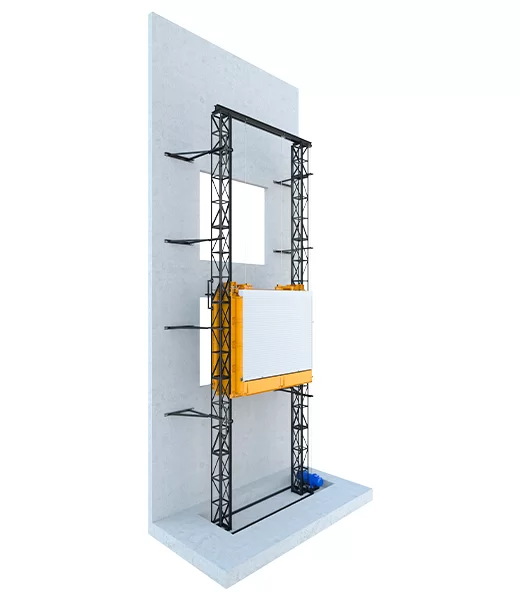 Двухмачтовый подъемник 500 кг, 15 м Фото в Омске